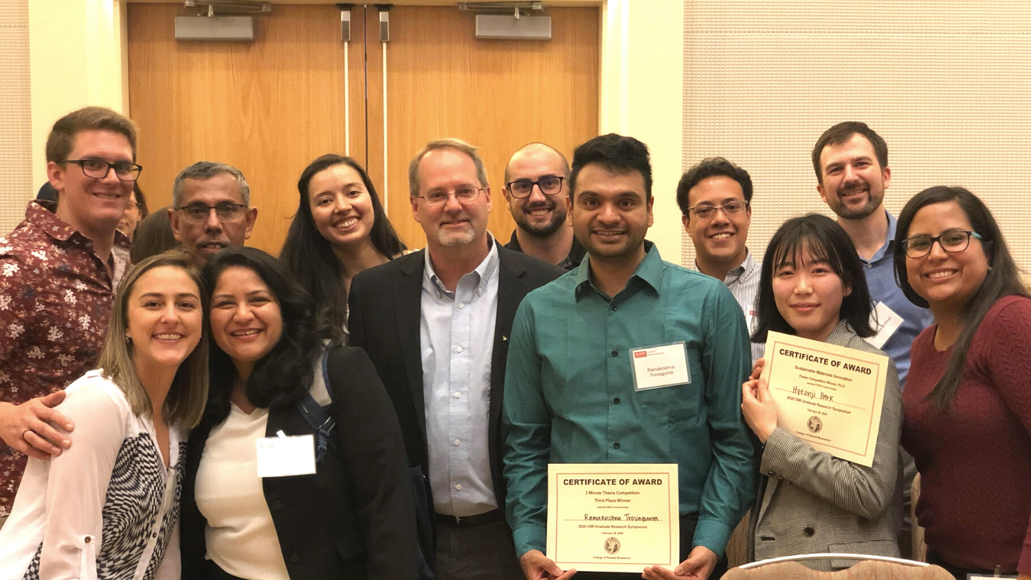 Group Photo - 2020 Graduate Research Symposium: Forest Biomaterials - Forest Biomaterials NC State University