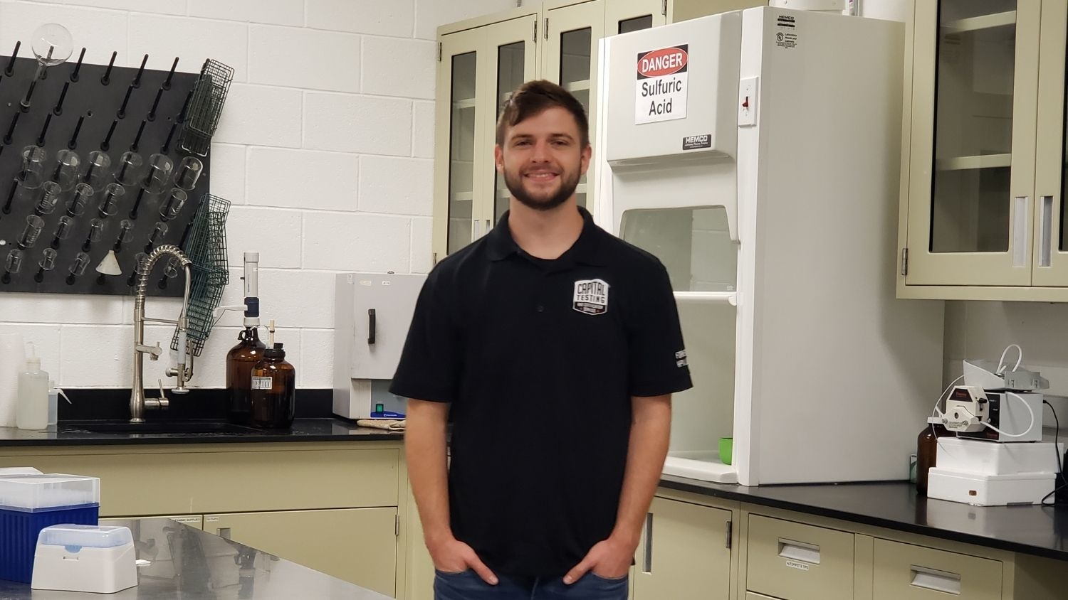 5 Questions with Laboratory Technician Shane Page, College of Natural Resources, Shane Page, feature - Five Questions with Laboratory Technician Shane Page - Forest Biomaterials NC State University
