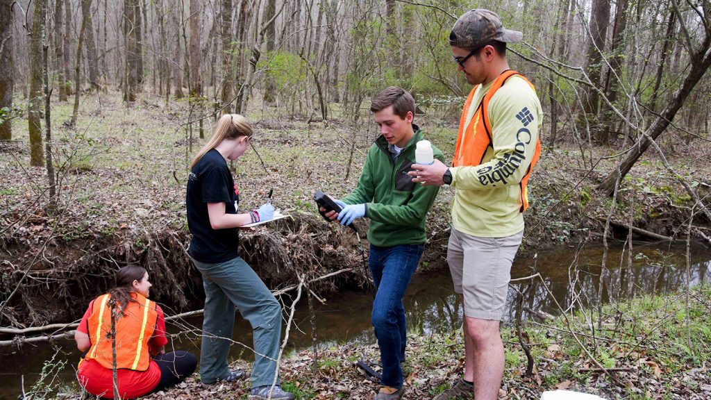 water research - Environmental Science and Technology - Forestry and Environmental Resources Spotlight: William Casola - Forestry and Environmental Resources NC State University