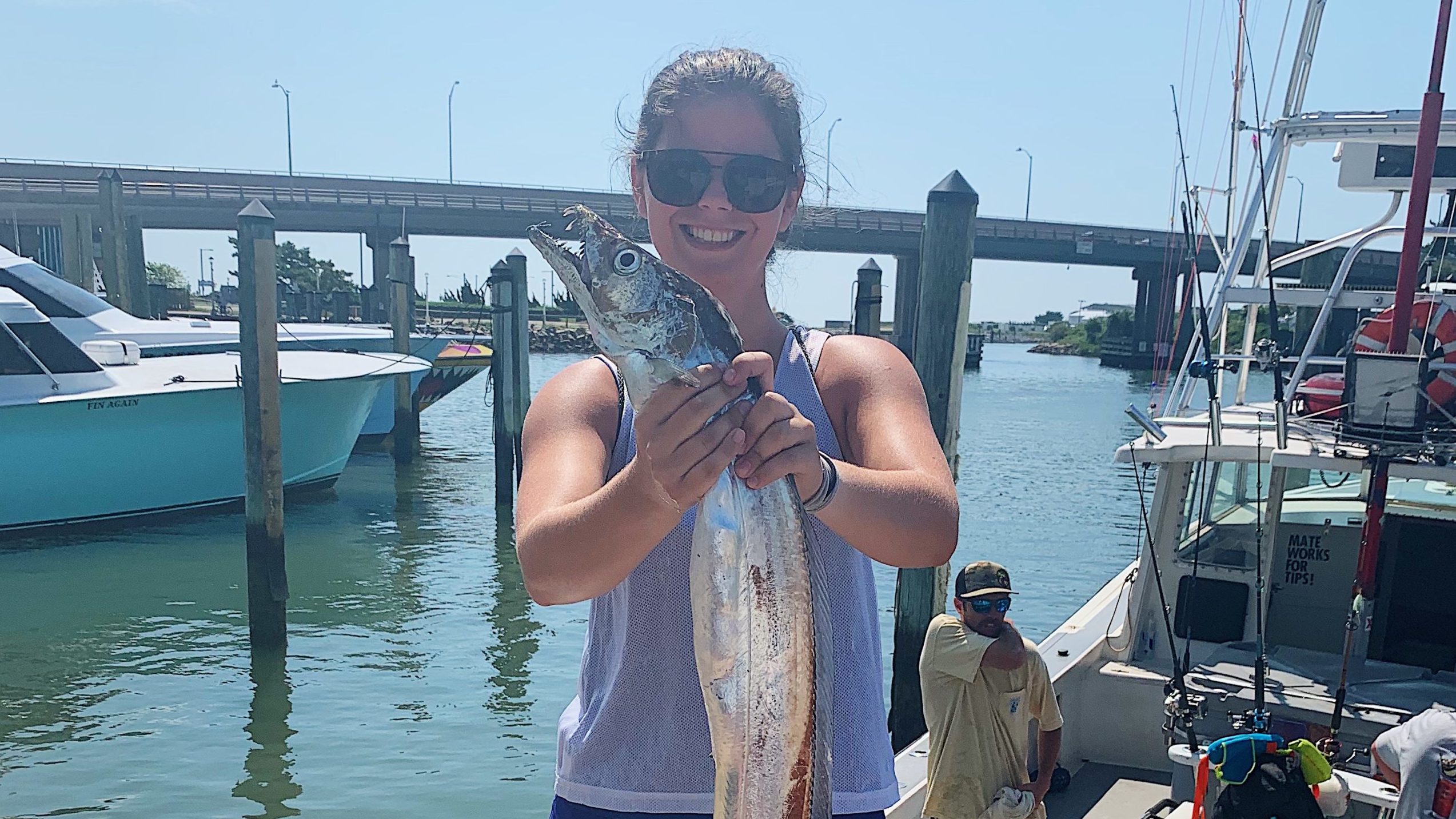 Holding a Fish - Doris Duke Conservation Scholars Program -Forestry and Environmental Resources NC State University