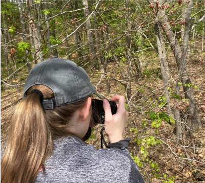 Taking a Photo in the Woods - Science Communication for a Young Audience - My Internship Experience -Forestry and Environmental Resources NC State University