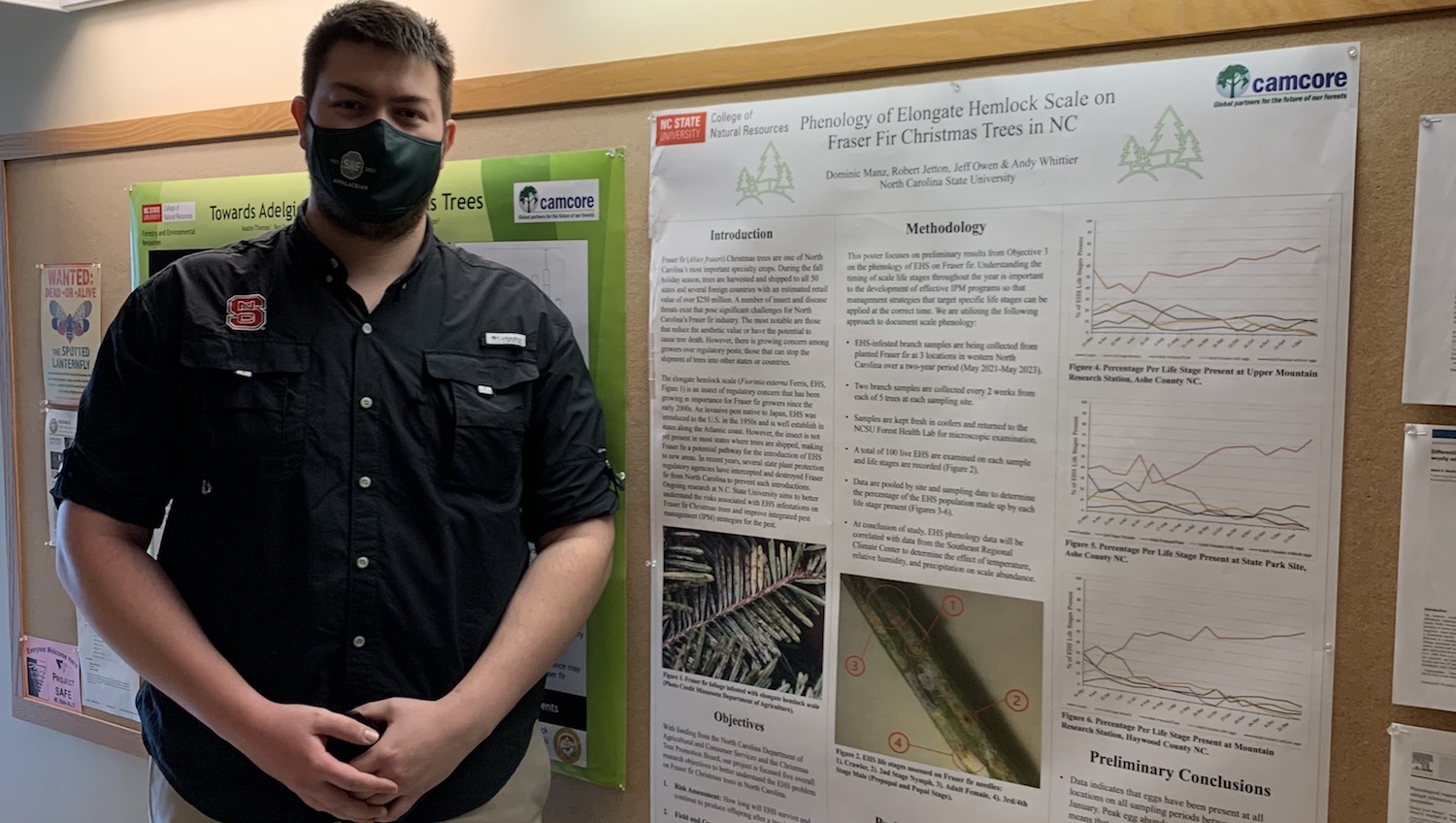 Dominic Manz - 2021 APSAF Conference Best Poster Presentation: Dominic Manz - Forestry and Environmental Resources NC State University