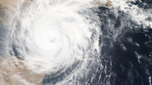 a hurricane over Yemen