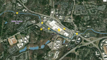 Map of Stormwater - Untangling the Complexity of Stormwater Problems - Center for Geospatial Analytics at NC State University