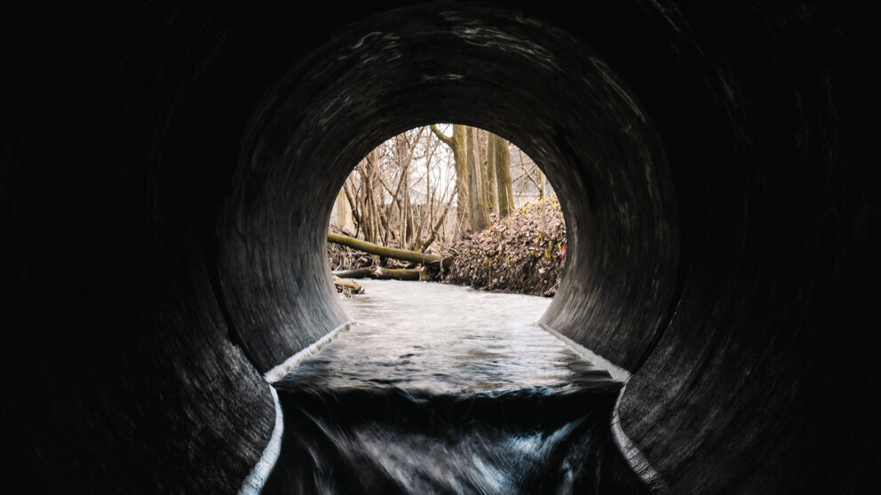 Water in a Tunnel - GIS Service - Learning Solutions for Utility Management, Community Health, Building Resilience and More - Center for Geospatial Analytics at NC State University