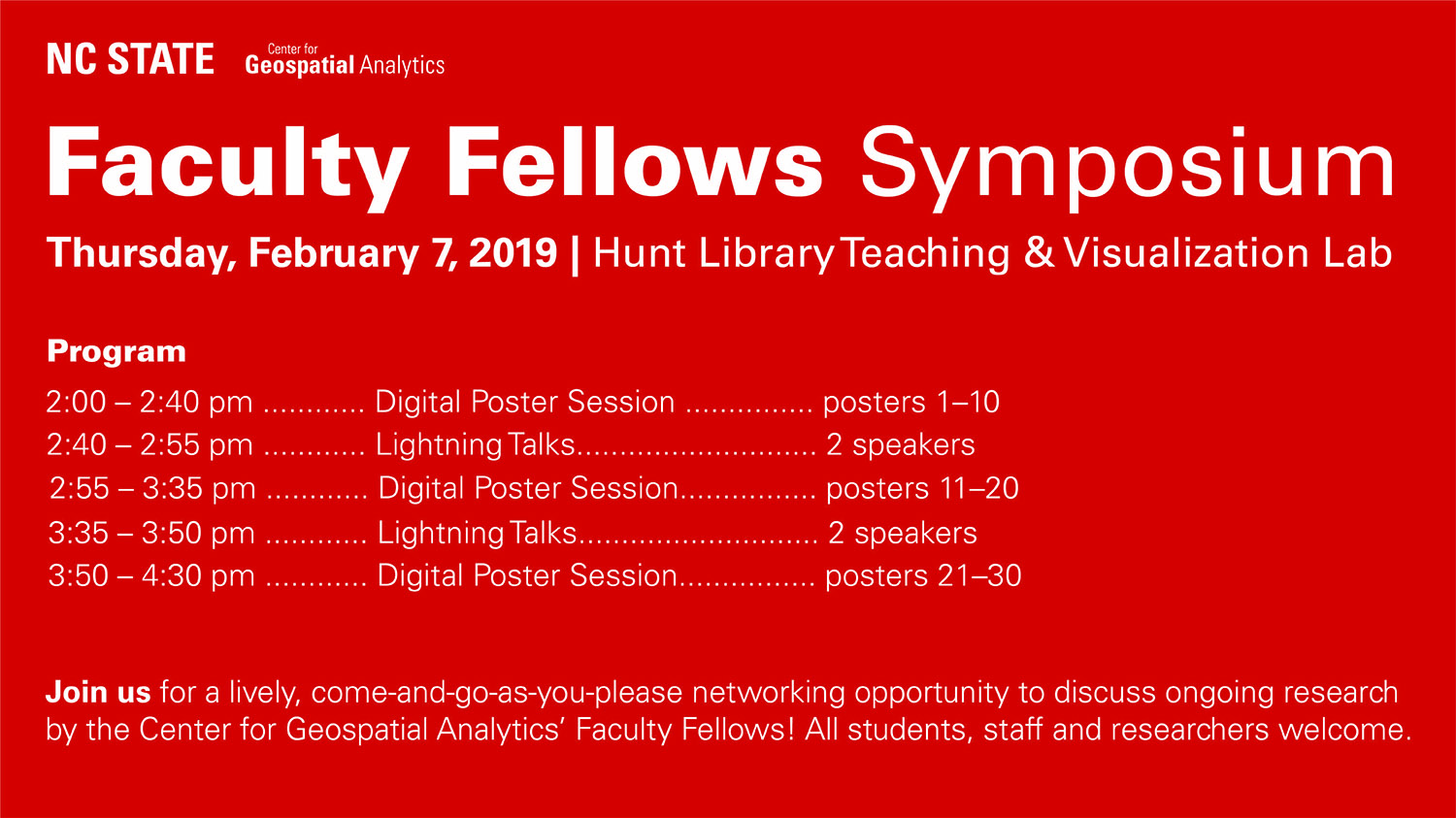 Faculty Fellows Symposium