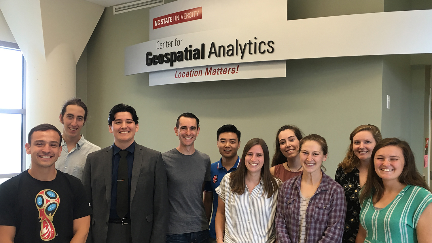 Fall 2019 Orientation - Center for Geospatial Analytics at NC State University