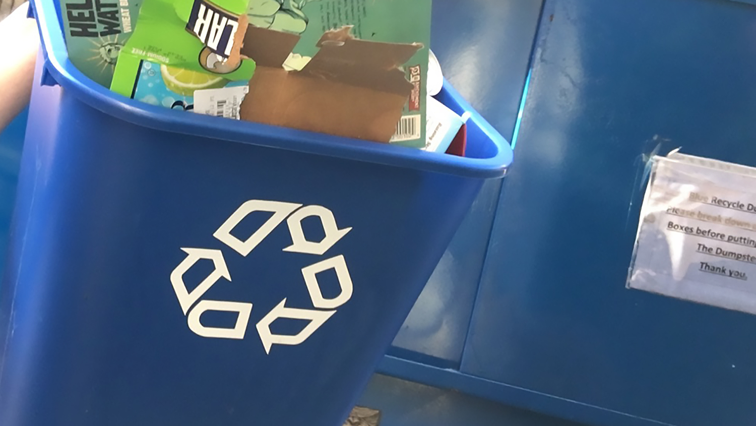 recycling bin