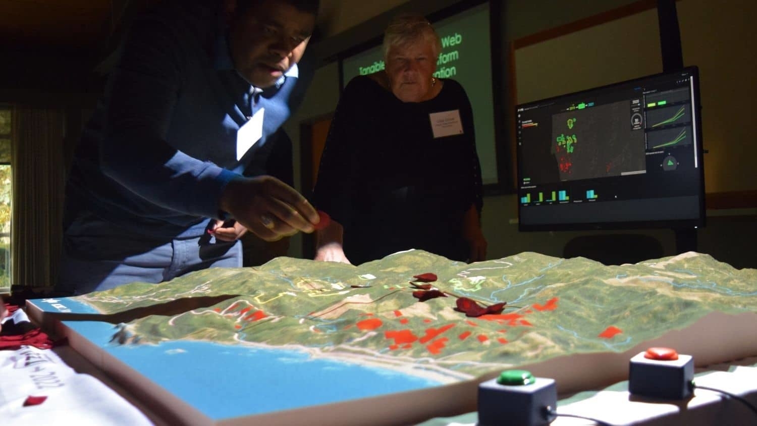 3D Map - Researchers Design Simulation Tool to Predict Disease, Pest Spread - Center for Geospatial Analytics at NC State University