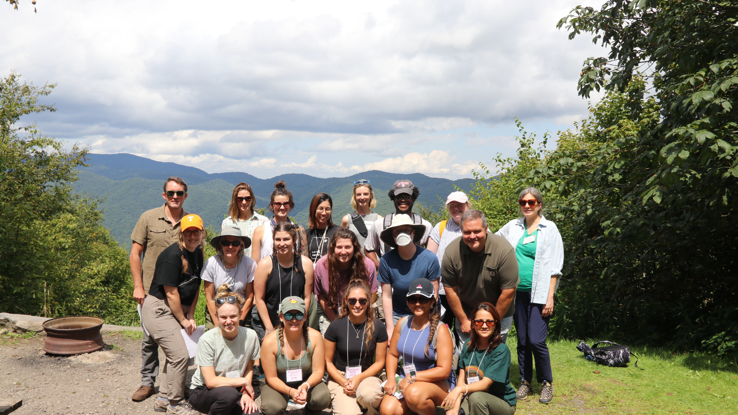 Global Change Fellows at the Global Change Field Intensive in August 2024