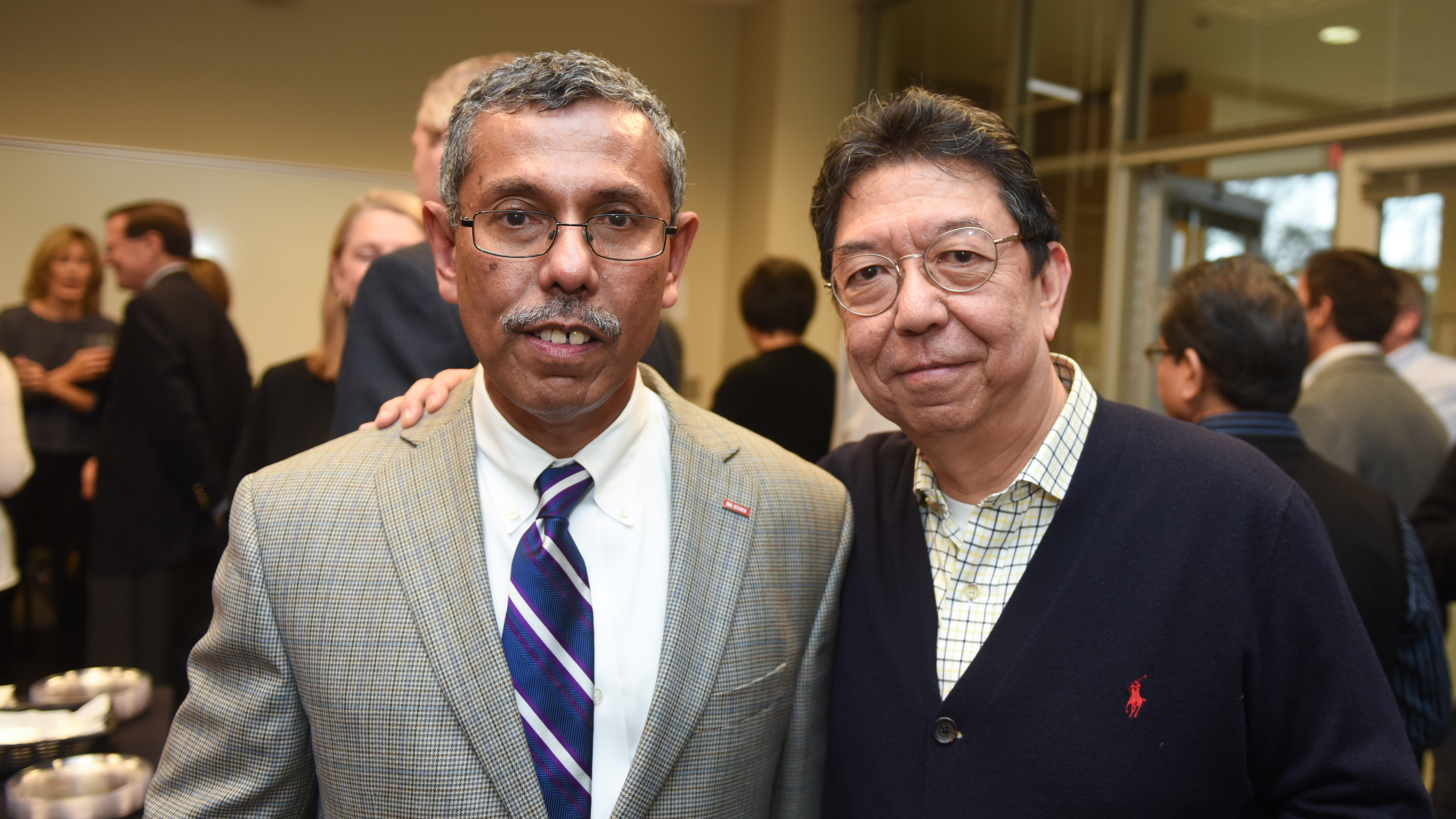 Dr. Hasan Jameel and Dr. Vincent Chiang