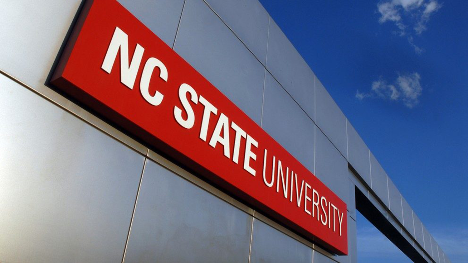 NC State sign