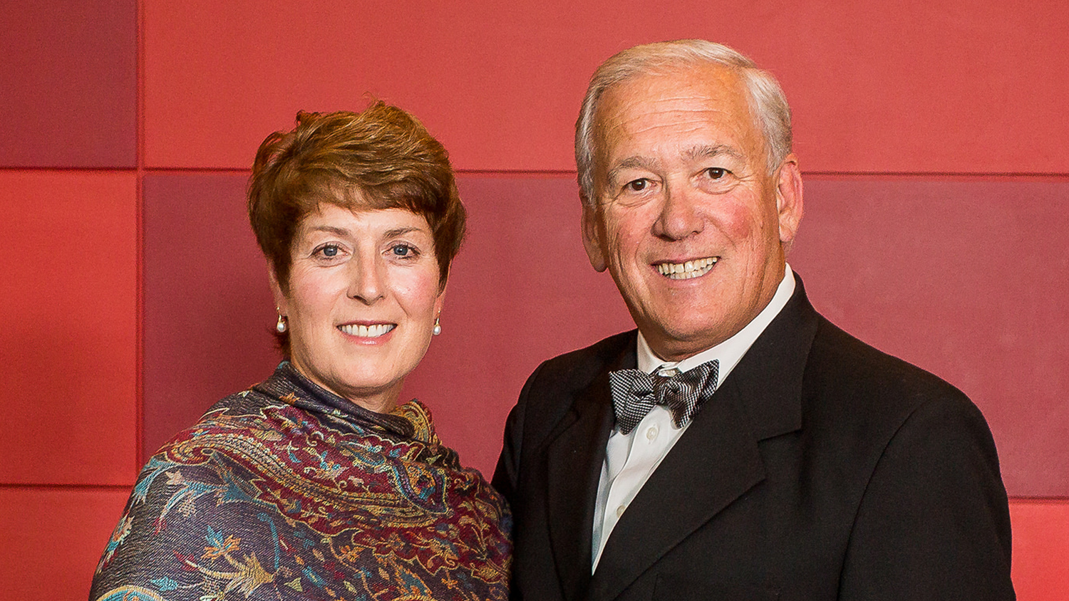 Jim Wall and his wife