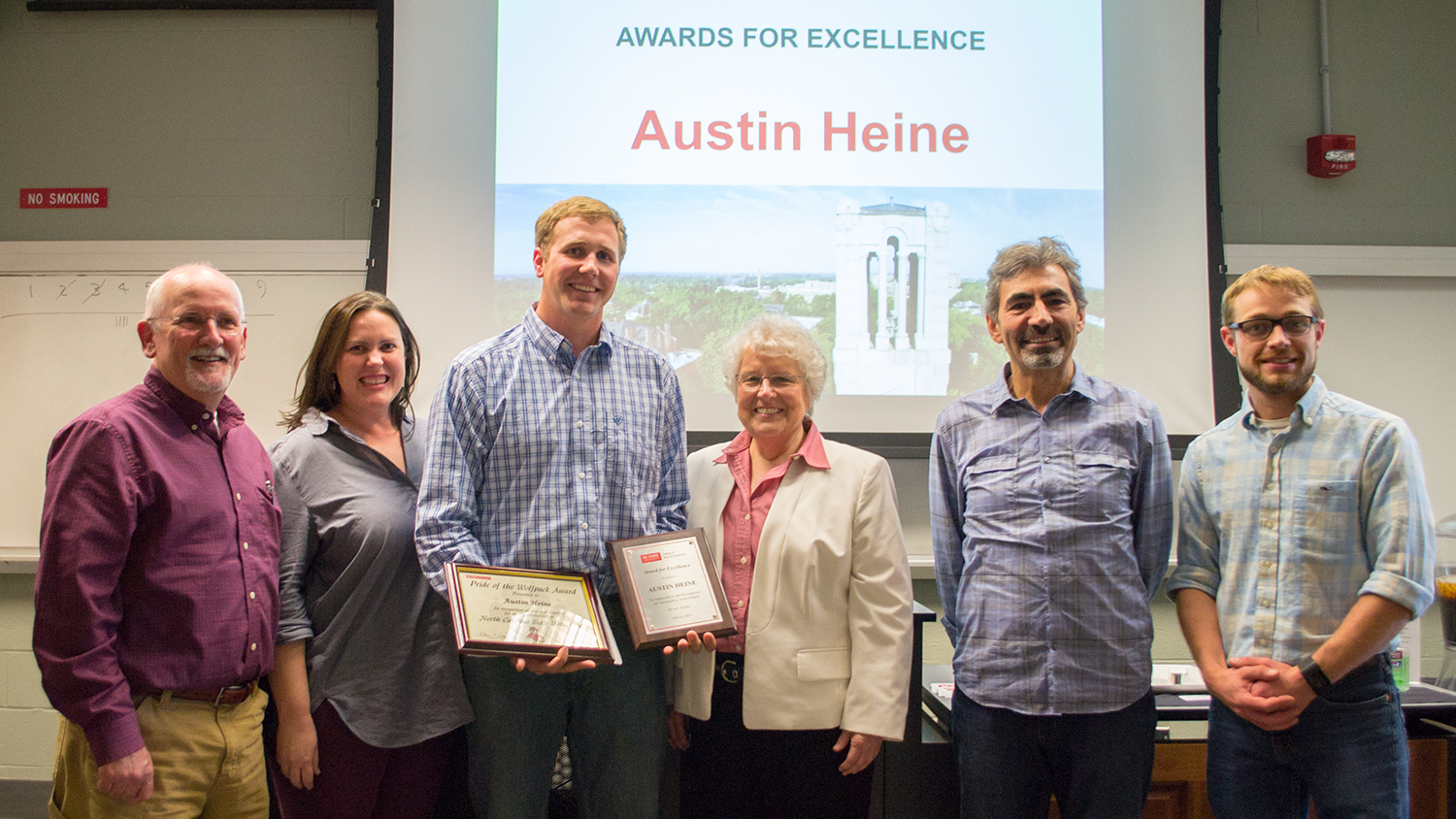 Austin Heine Awards for Excellence presentation