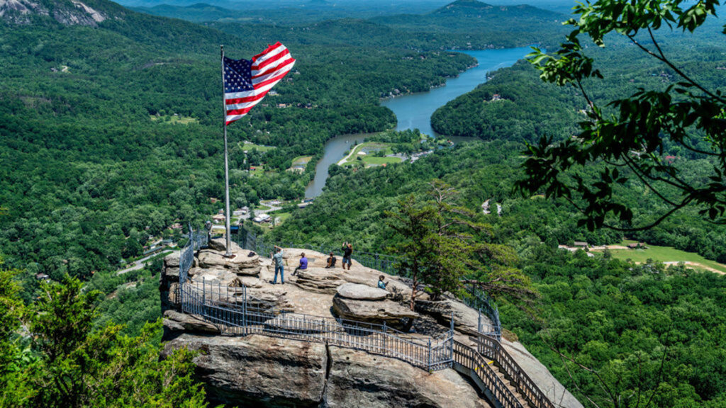 Chimney Rock State Park- From Yosemite to Antarctica, NC State Professor Examines Tourism Impacts in Protected Areas - College of Natural Resources News - NC State University 
