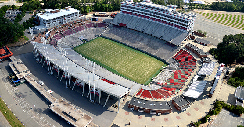 This Football Stadium Is Tracking Its Carbon Footprint in Real