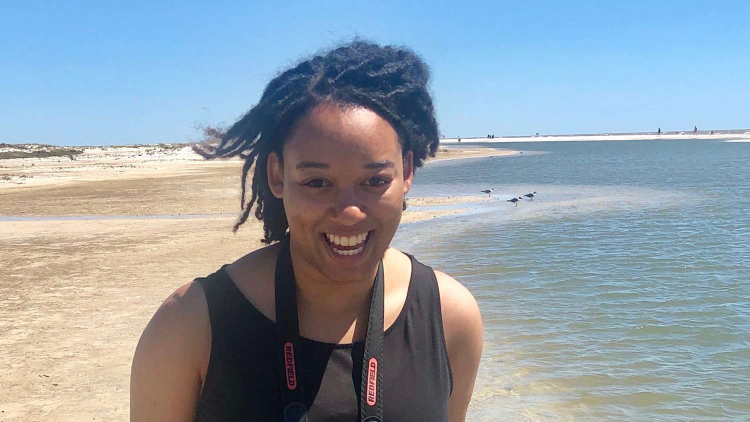 Murry Burgess at beach - Black Excellence: Urban Ecologist Murry Burgess - NC State University College of Natural Resources Department of Forestry and Environmental Resources