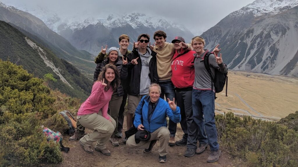 Professor George Hess is Helping Conserve Green Space in Urban Areas, College of Natural Resources, George Hess in New Zealand with study abroad