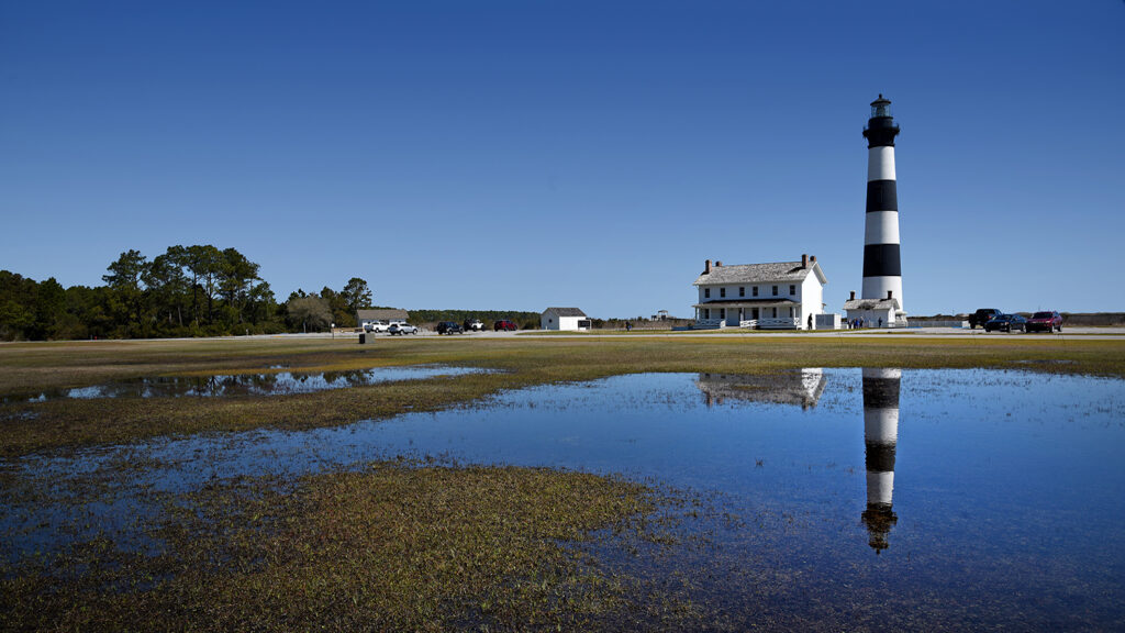 Bodie Island lighthouse.