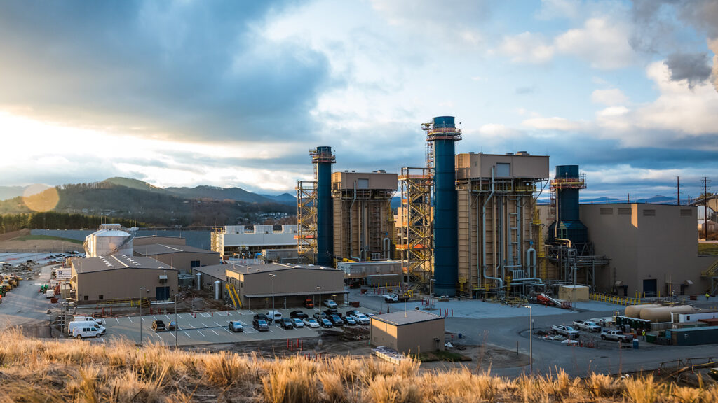 Duke Energy's Asheville Combined Cycle Station in North Carolina