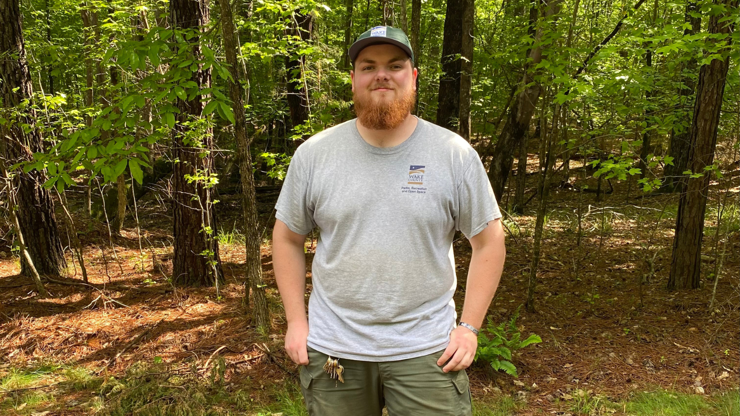 Eddie poses at park - 5 Questions with Park Technician Eddie Sykes - College of Natural Resources News NC State University