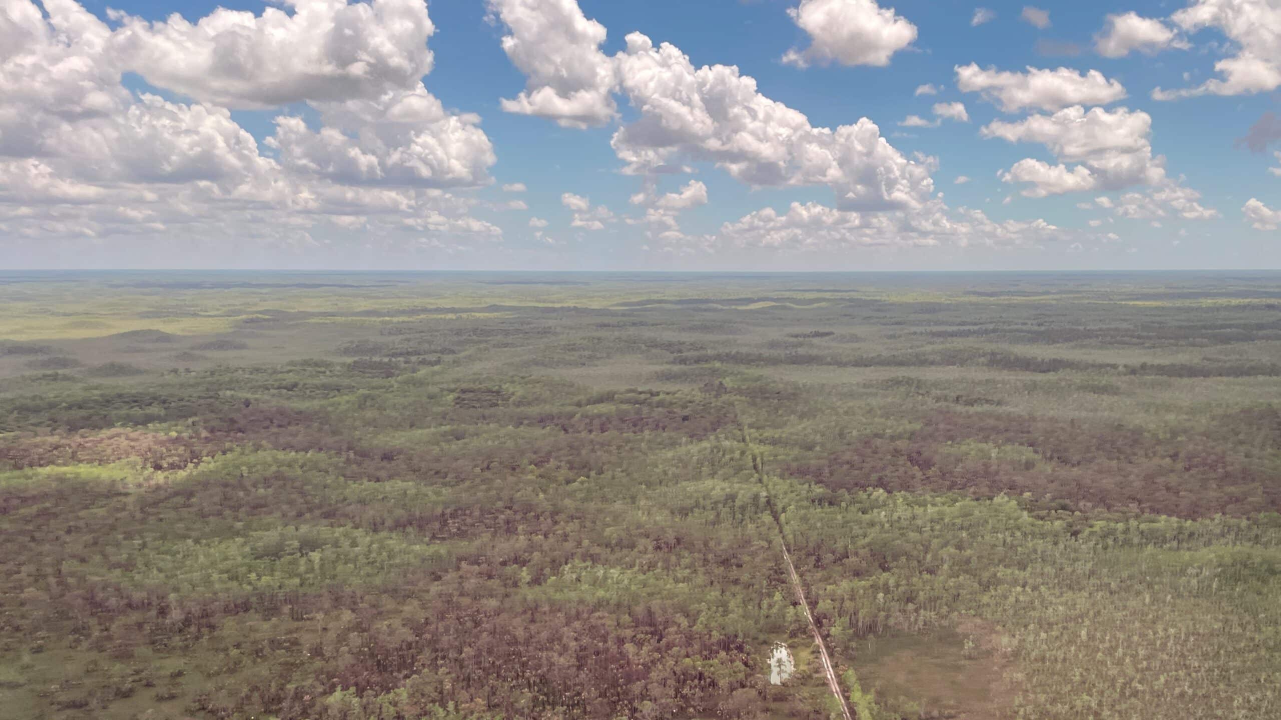 Aerial view of South Florida - New Tool Maps South Florida Fire Risk Pixel by Pixel - College of Natural Resources at NC State University