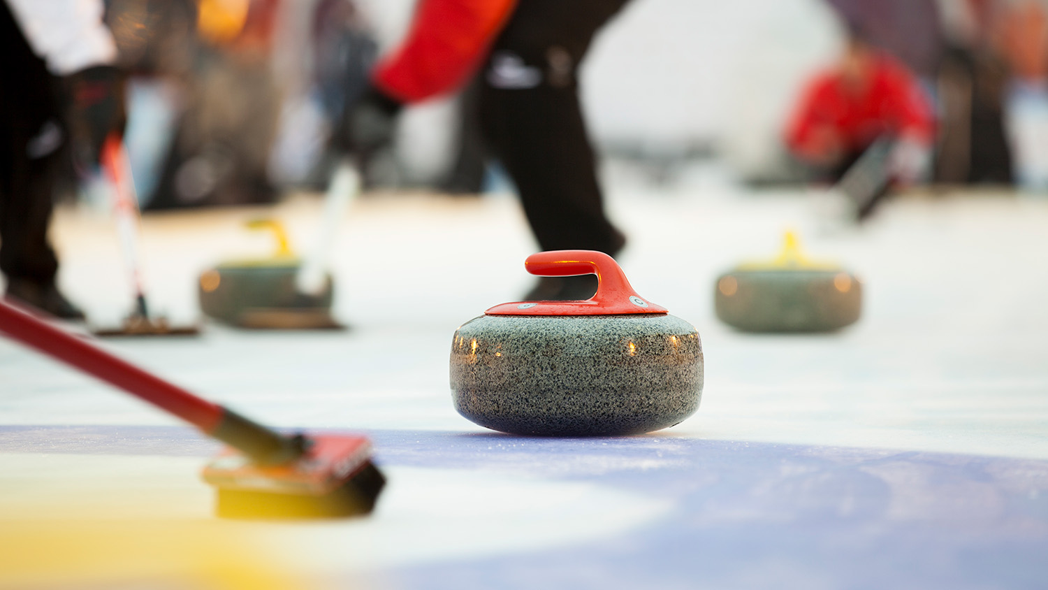 Curling stones on ice - New Study Looks at Modern Trends in One of the World's Oldest Sports - College of Natural Resources News NC State University