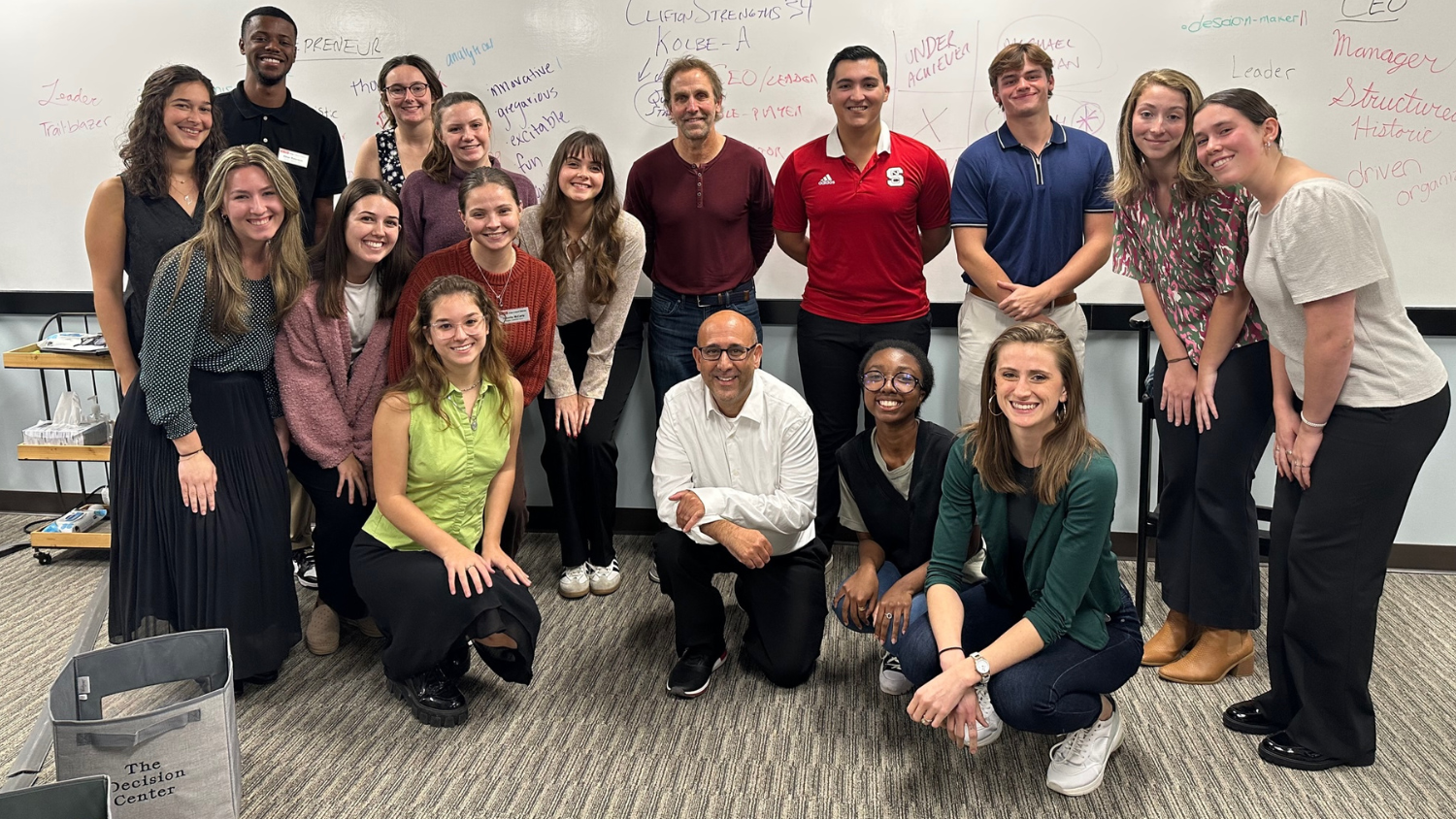 Bocarro and students do a group photo - James Buzzard Leadership Program Equips Students for Leadership - College of Natural Resources News at NC State