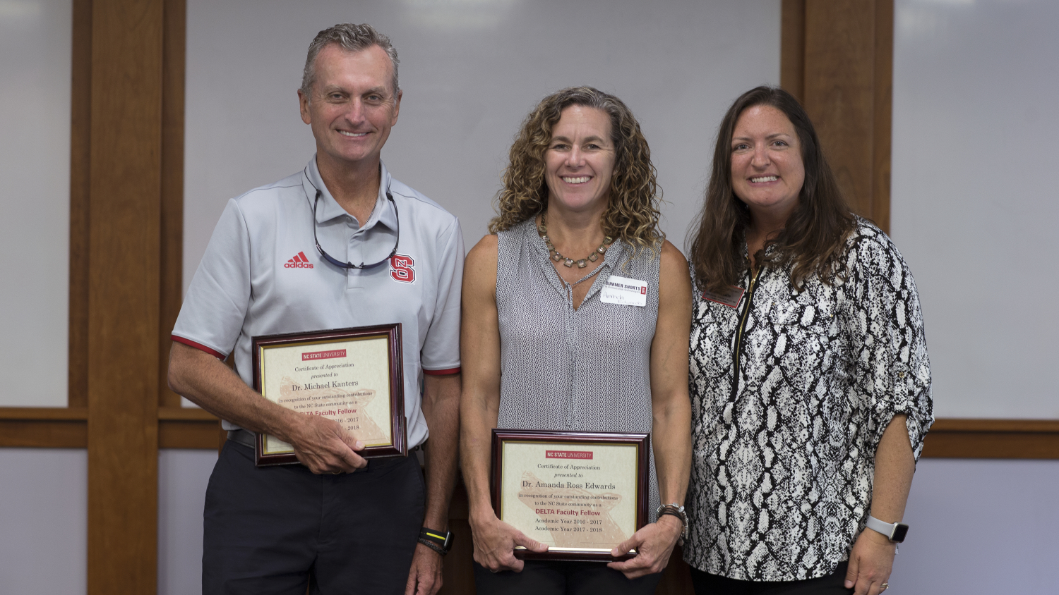 Faculty with Awards at NC State - Faculty Fellows Recognized at Summer Shorts - Parks Recreation and Tourism Management NC State