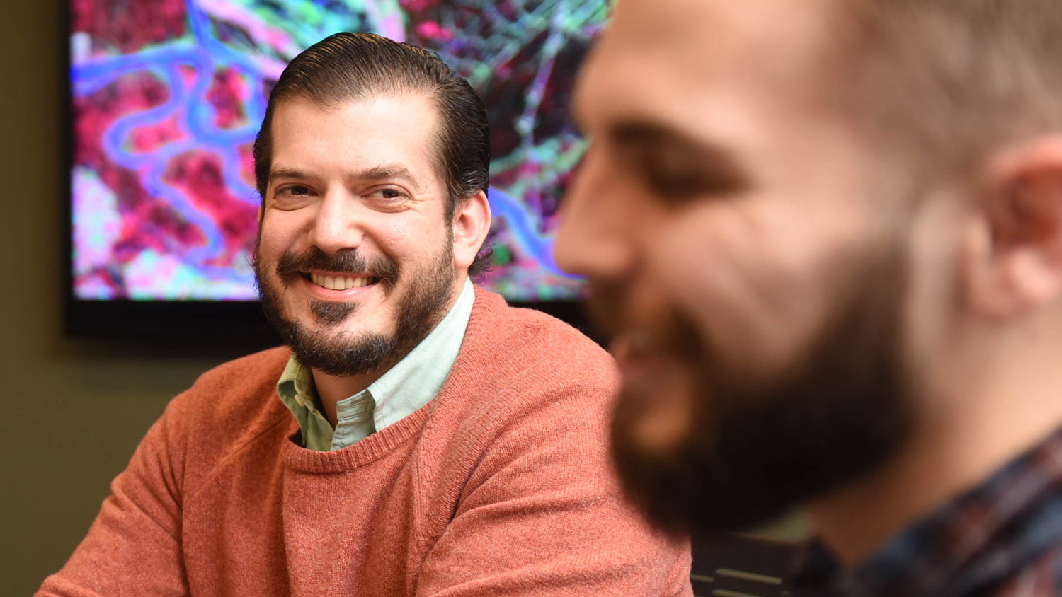 A Man Photographed Smiling - A Passion for Teaching and the Future of GIS - Parks Recreation and Tourism Management NC State