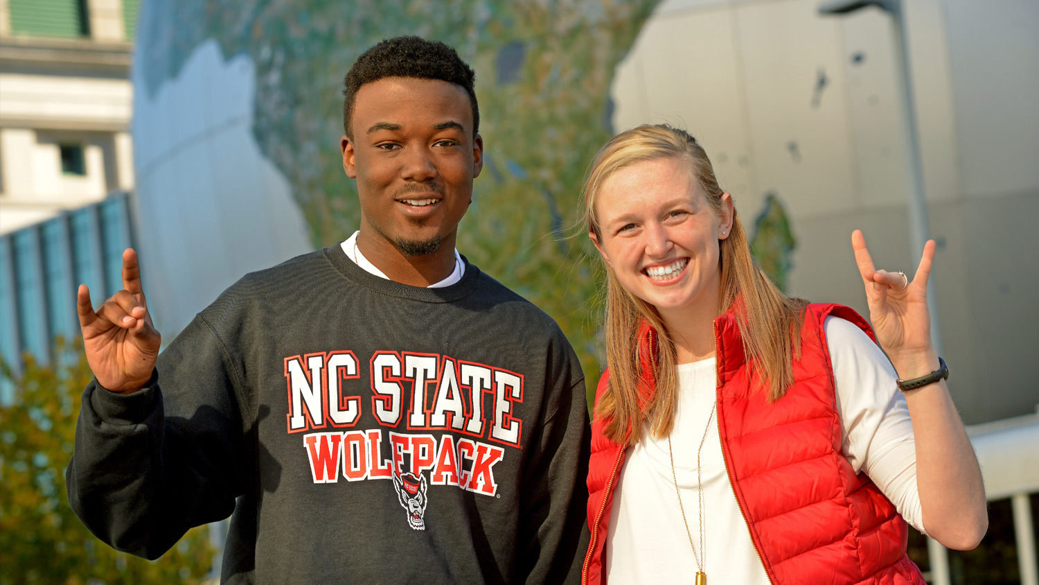 Wolfpack Pose - Undergraduate -Parks Recreation and Tourism Management NC State