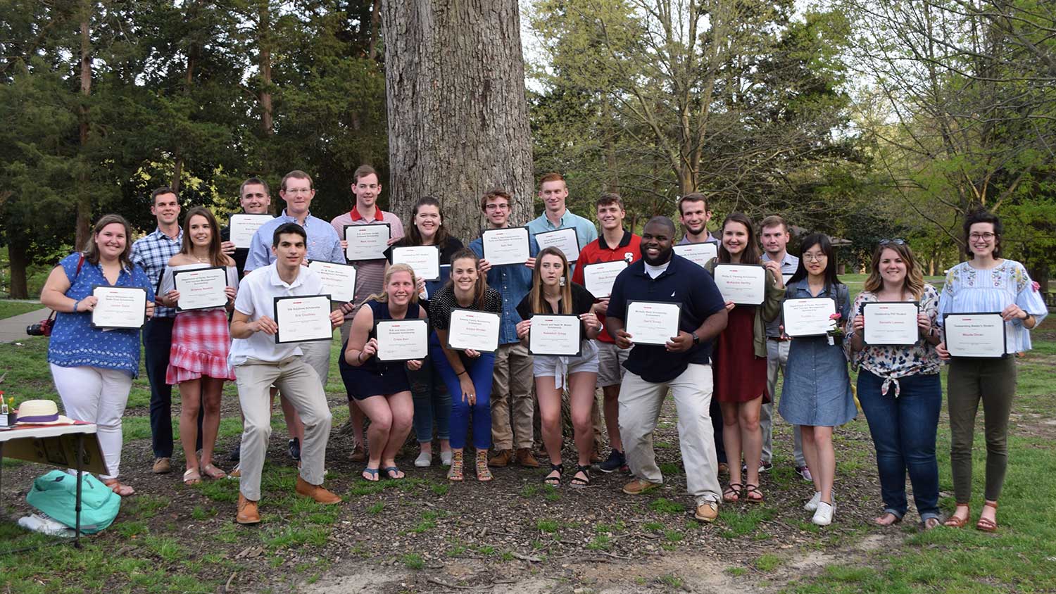 Student Scholars and Awards - Scholarships - Parks Recreation and Tourism Management NC State