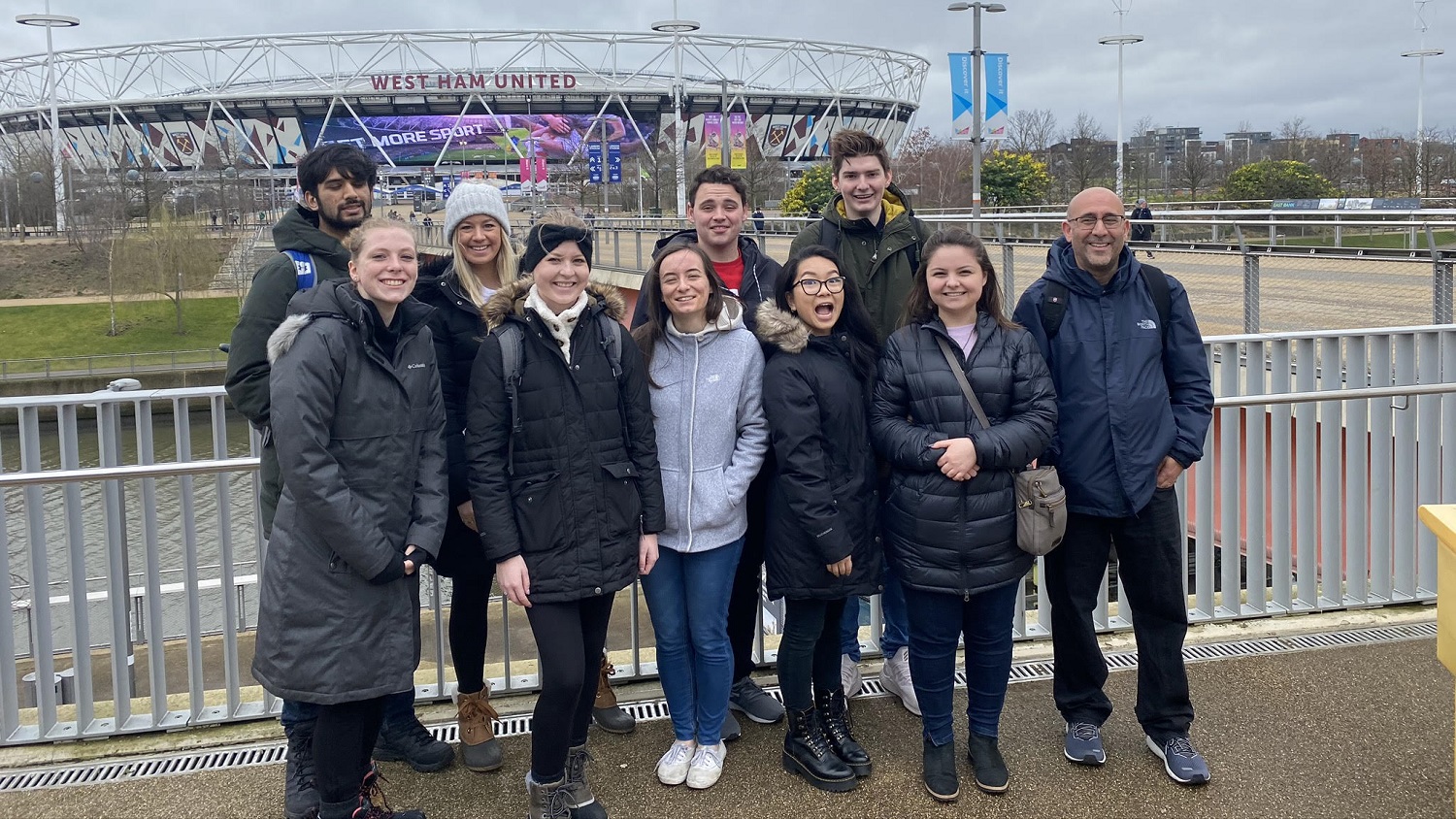 Jason Bocarro and Students in London