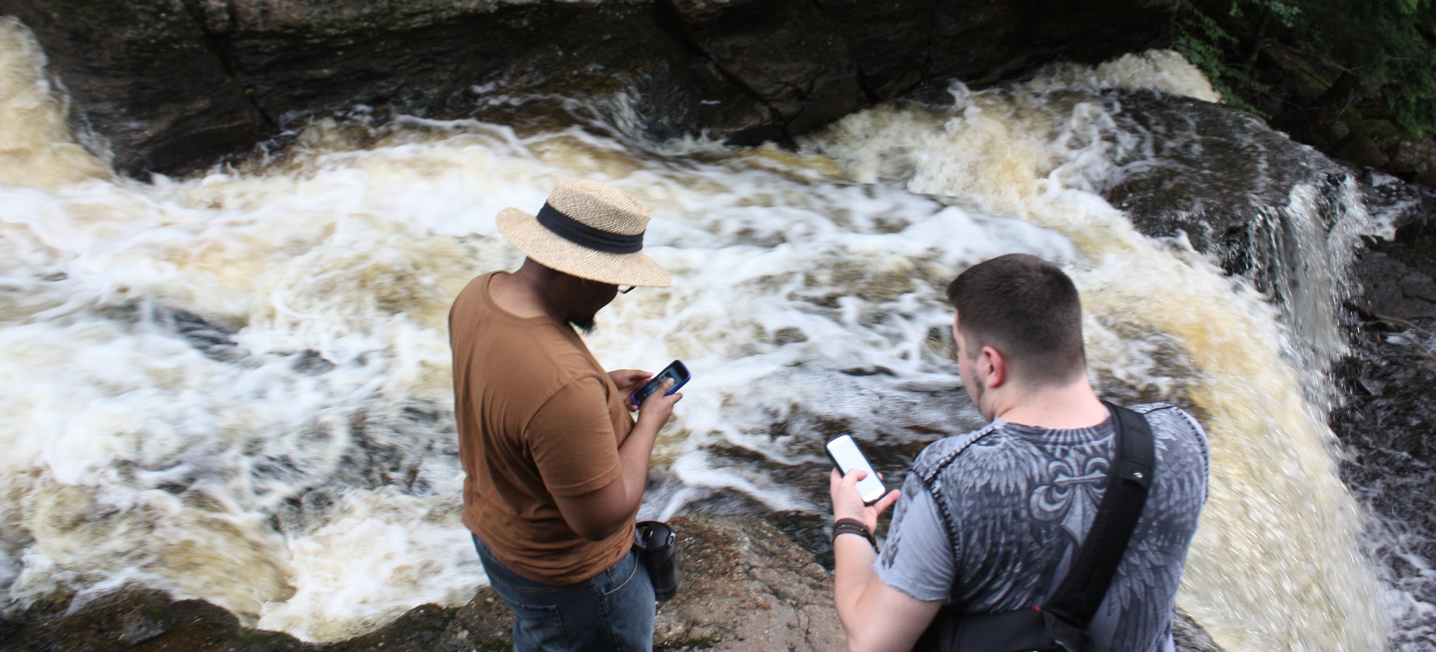 Hikers with Cell Phones - Researchers Look at the Role Uncertainty Plays in Outdoor Recreation - Parks, Recreation and Tourism Management at NC State University