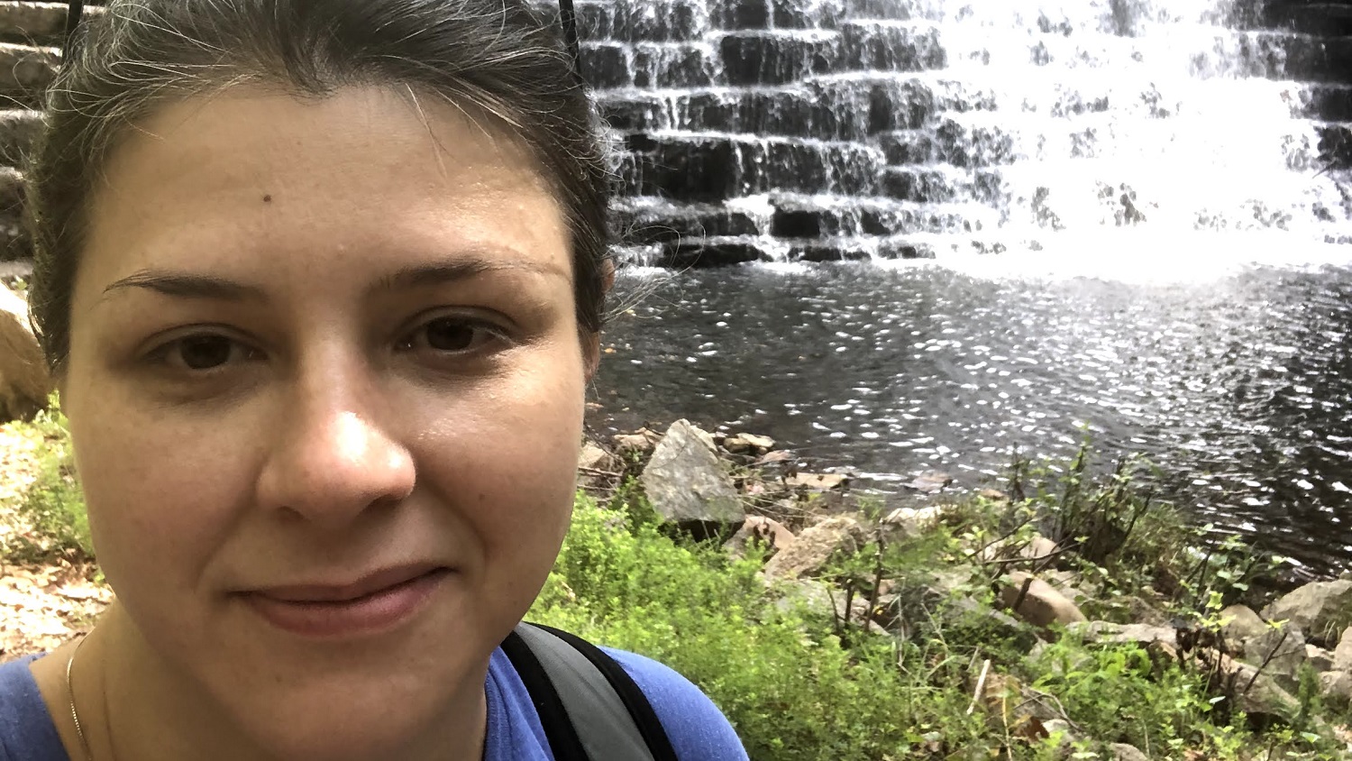 Erin Adair and Waterfall - Staff Spotlight: Meet Erin Adair - Parks, Recreation and Tourism Management at NC State University