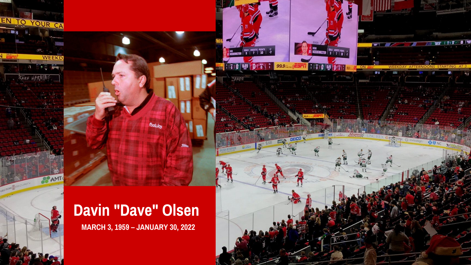 Davin "Dave" Olsen - Remembering Dave Olsen, Early Advocate for Sport and Entertainment - Parks Recreation and Tourism Management NC State University