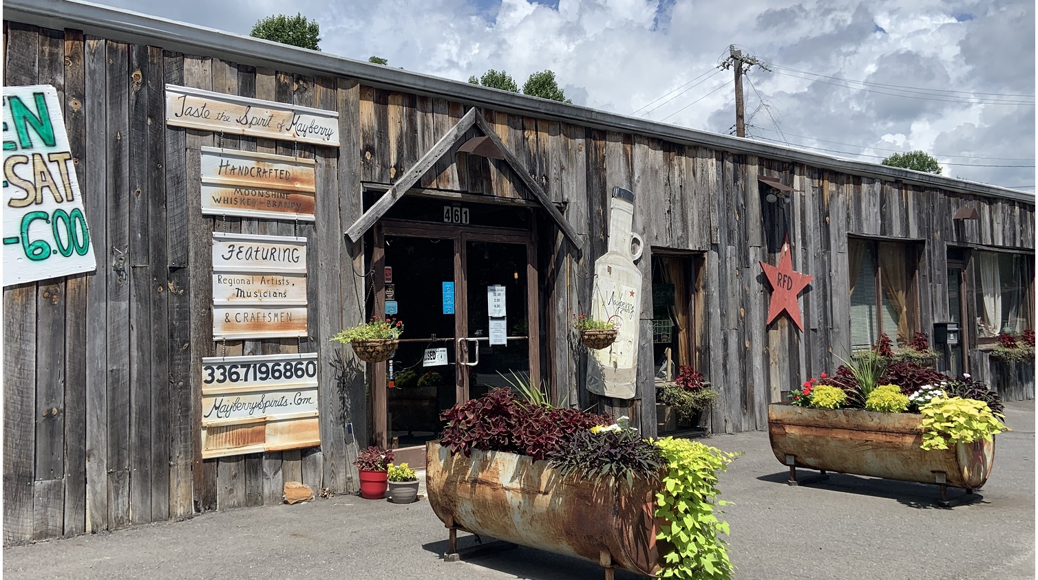 Mayberry Spirits in Mt Airy, NC - From Peruvian Pisco to Mayberry Moonshine: Researching the Growth of Craft Spirits - Parks Recreation and Tourism Management NC State University