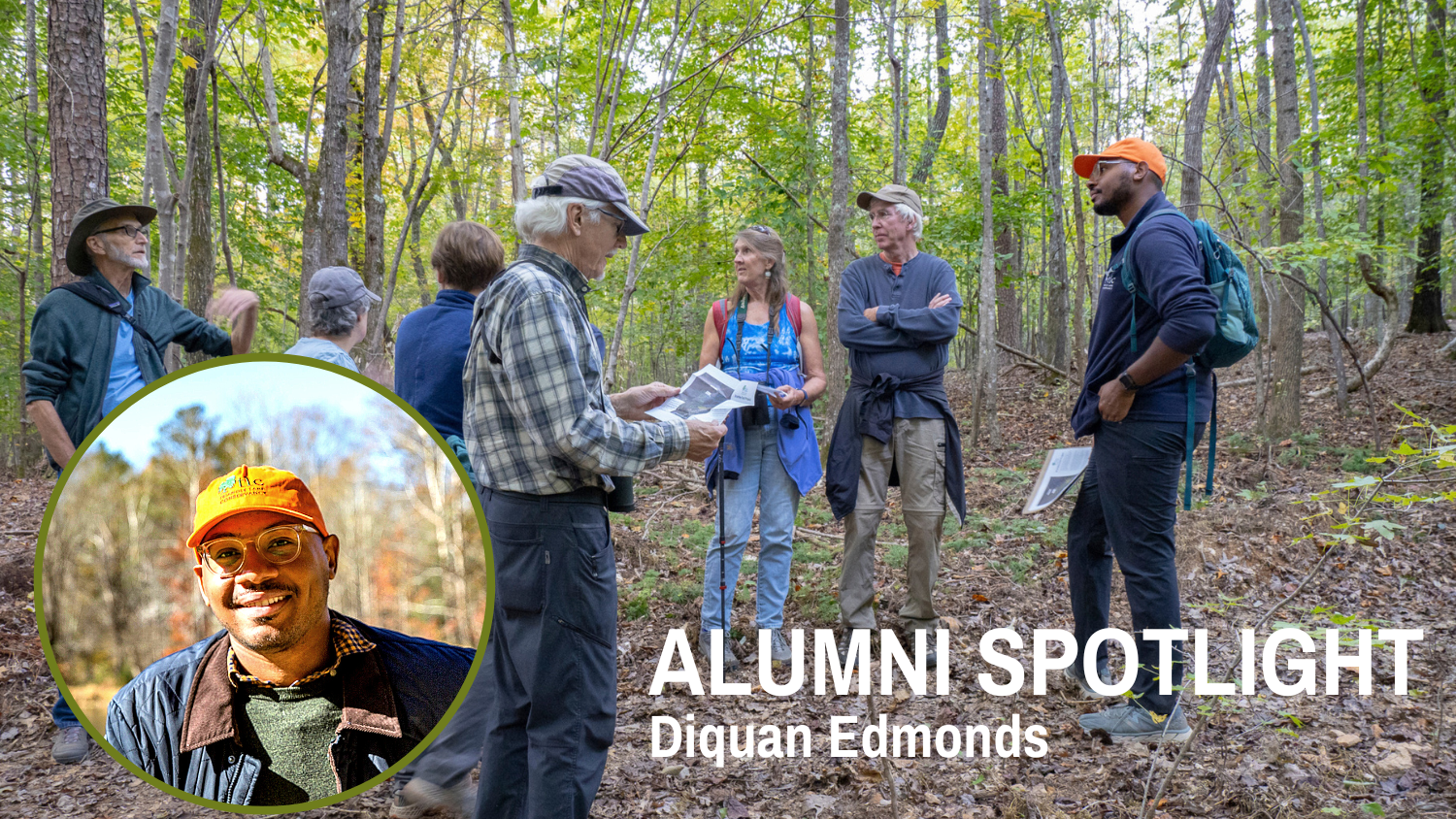 Diquan Edmonds - Alumni Spotlight: Diquan Edmonds Continues Mission to Make Outdoors Accessible for All - Parks Recreation and Tourism Management NC State University