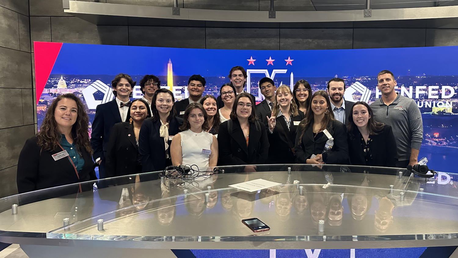 Capital One Arena DC group picture - James Buzzard Leadership Development Program - College of Natural Resources NC State University