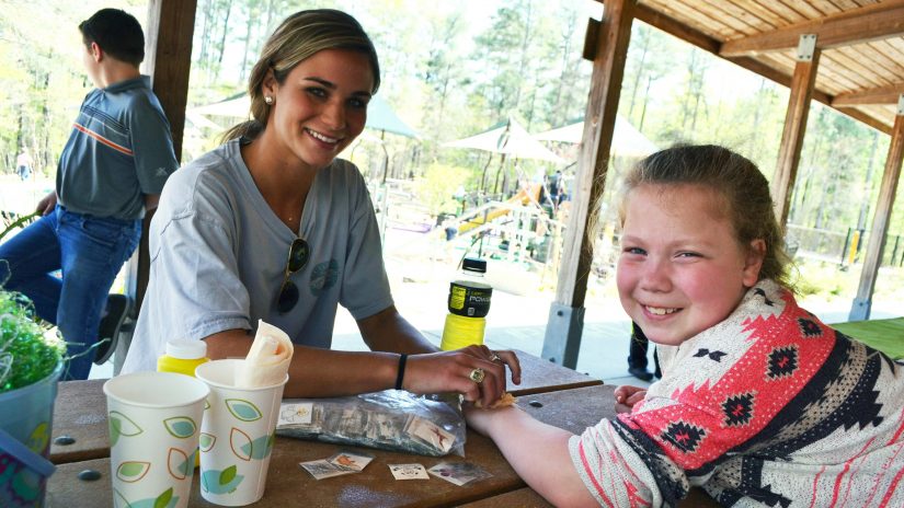 Temporary Tattoos in the Park - Parks, Recreation and Tourism Management - College of Natural Resources at NC State University