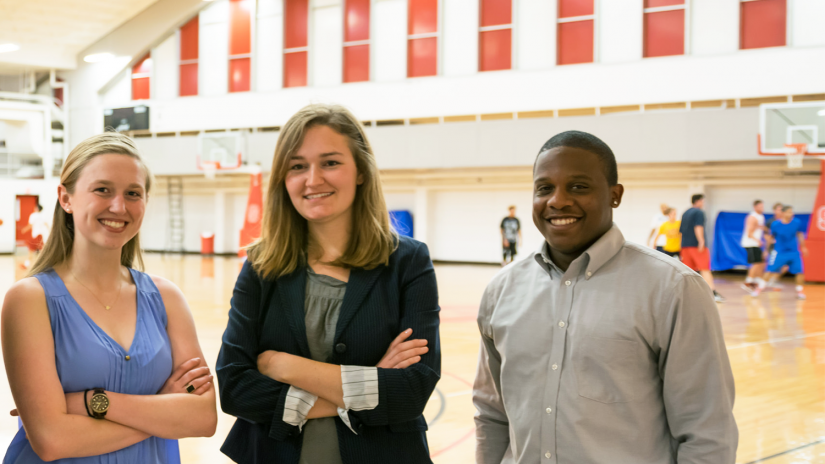 students in gym - Sport Management - College of Natural Resources at NC State University