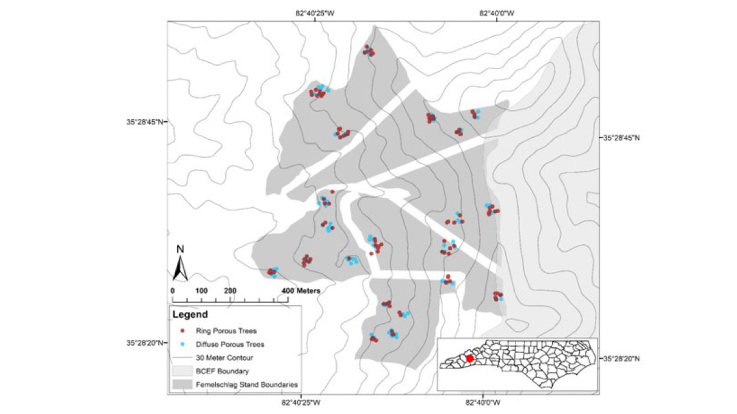 McIntire Stennis - Carbon Dynamics Following An Experimental Regeneration Harvest in a Southern Appalachian Mixed Oak Forest - College of Natural Resources at NC State