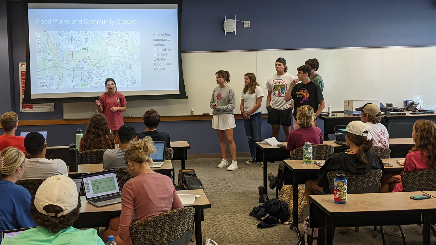 Students present to class - College of Natural Resources at NC State University